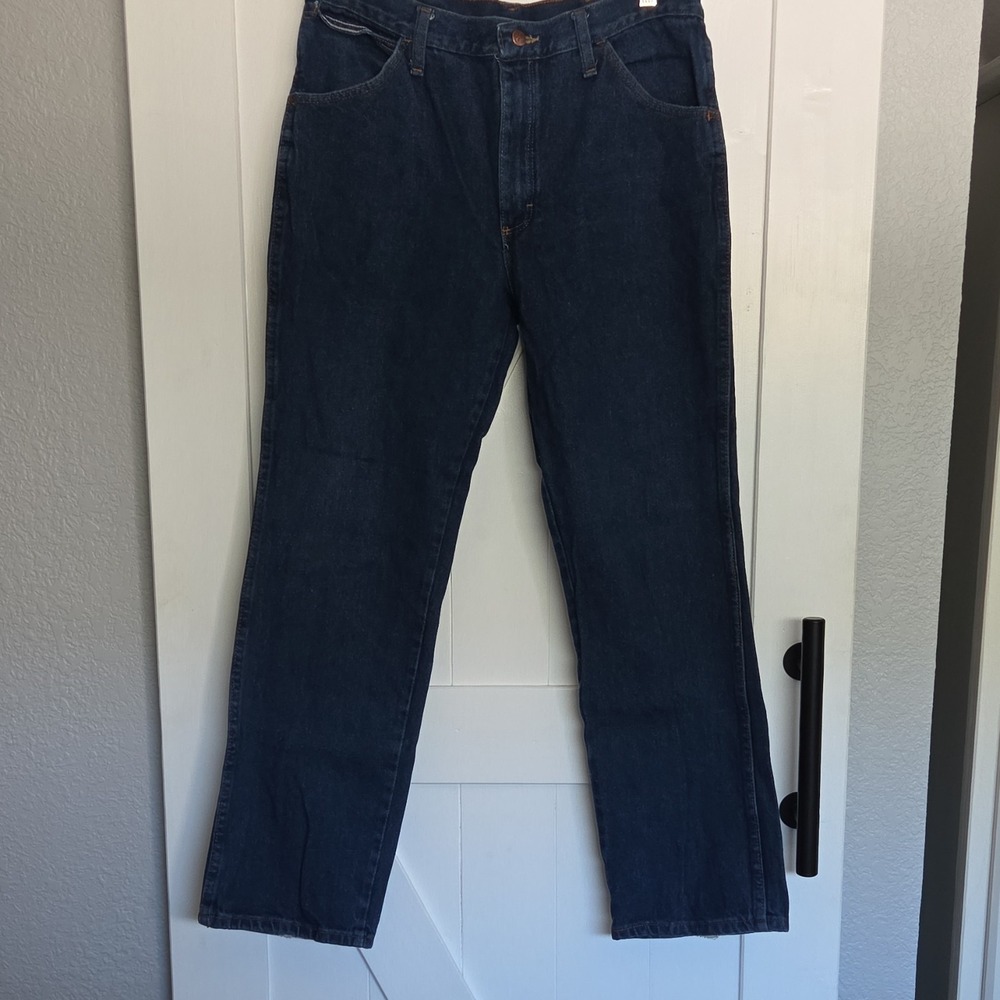 Red‎ Kap Men's Blue Cotton Work Pants 34x32 Denim Style